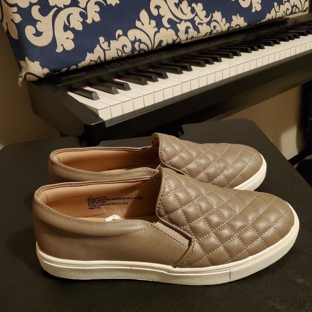 Reece Wide Width Quilted Sneakers - A New Day